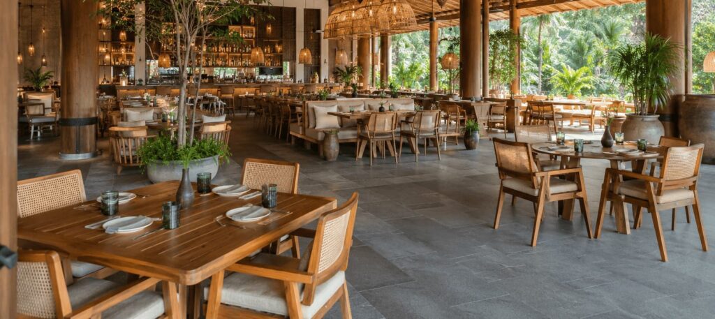furniture untuk proyek restoran dan villa